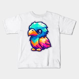 rainbow eagle Kids T-Shirt